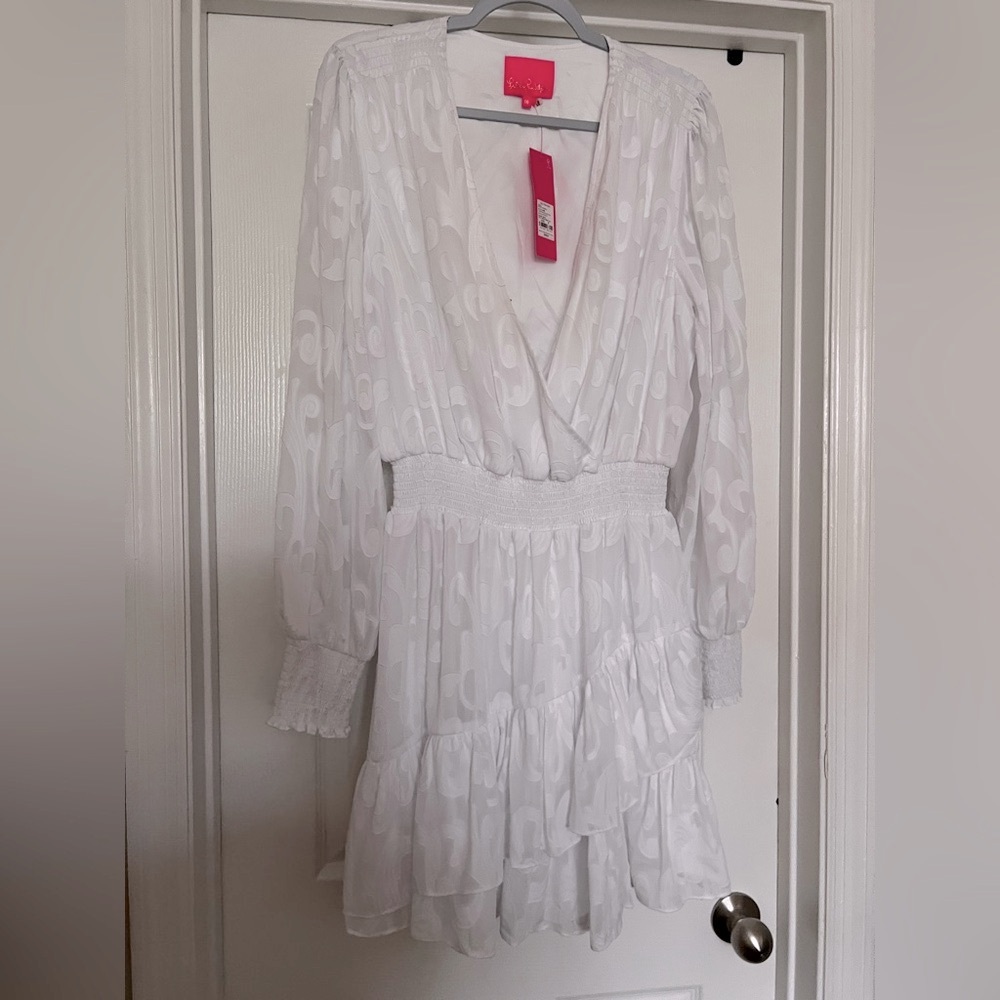 NEW Lilly Pulitzer White Dress - Sz 16